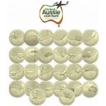 2019 Great Aussie Coin Hunt $1 A-Z Set of 26 Uncirculated Coins In Presentation Folder